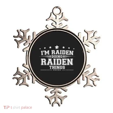 Im Raiden Doing Raiden Things Ornament