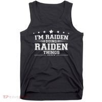 Im Raiden Doing Raiden Things Tank Top thumb 0