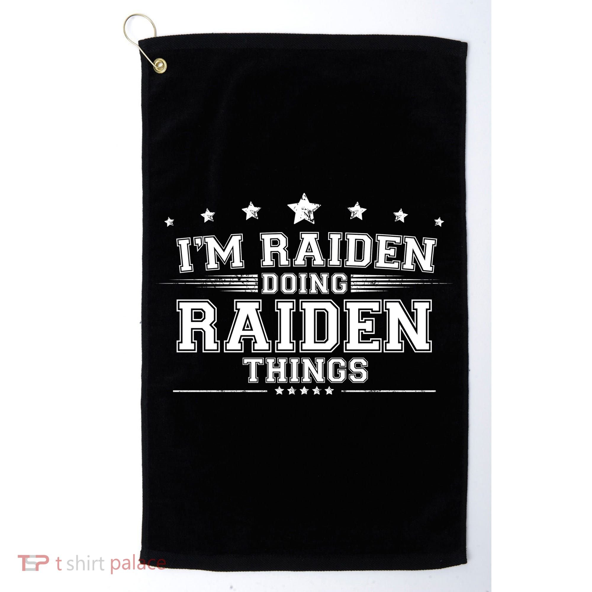 Im Raiden Doing Raiden Things Golf Towel