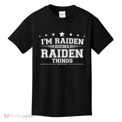 Im Raiden Doing Raiden Things Kids T-Shirt