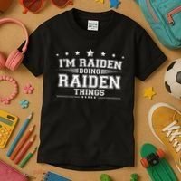 Im Raiden Doing Raiden Things Kids T-Shirt thumb 3