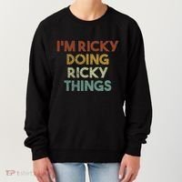IM Ricky Doing Ricky Things Funny First Name Ricky Women's Sweatshirt thumb 0