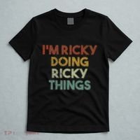 IM Ricky Doing Ricky Things Funny First Name Ricky T-Shirt thumb 5