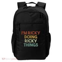 IM Ricky Doing Ricky Things Funny First Name Ricky Backpack thumb 0