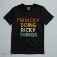 I'm Ricky Doing Ricky Things Funny First Name Ricky T-Shirt thumb 5