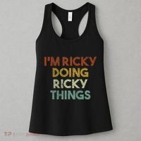 I'm Ricky Doing Ricky Things Funny First Name Ricky Women's Tank Top thumb 3