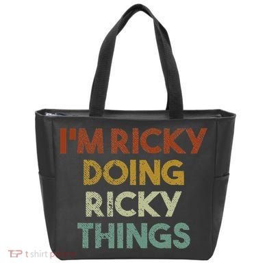 I'm Ricky Doing Ricky Things Funny First Name Ricky Tote Bag