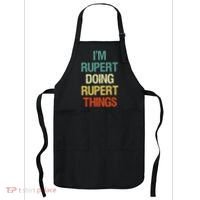 IM Rupert Doing Rupert Things Personalized First Name Gift Apron thumb 0
