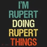IM Rupert Doing Rupert Things Personalized First Name Gift Tumbler thumb 3