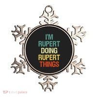 IM Rupert Doing Rupert Things Personalized First Name Gift Ornament thumb 0