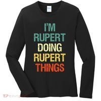IM Rupert Doing Rupert Things Personalized First Name Gift Women's Long Sleeve Shirt thumb 0