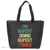 IM Rupert Doing Rupert Things Personalized First Name Gift Tote Bag thumb 0