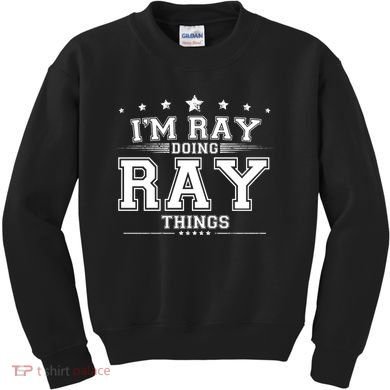 Im Ray Doing Ray Things Kids Sweatshirt