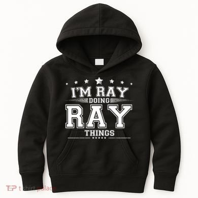 Im Ray Doing Ray Things Kids Hoodie