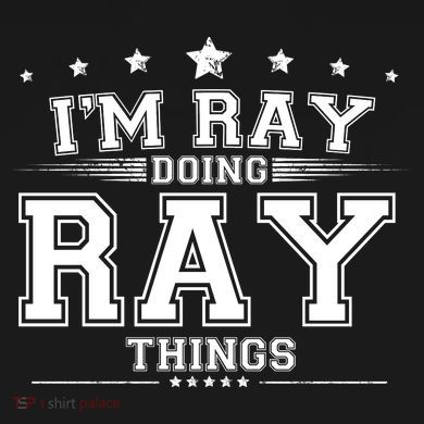 Im Ray Doing Ray Things Kids Hoodie