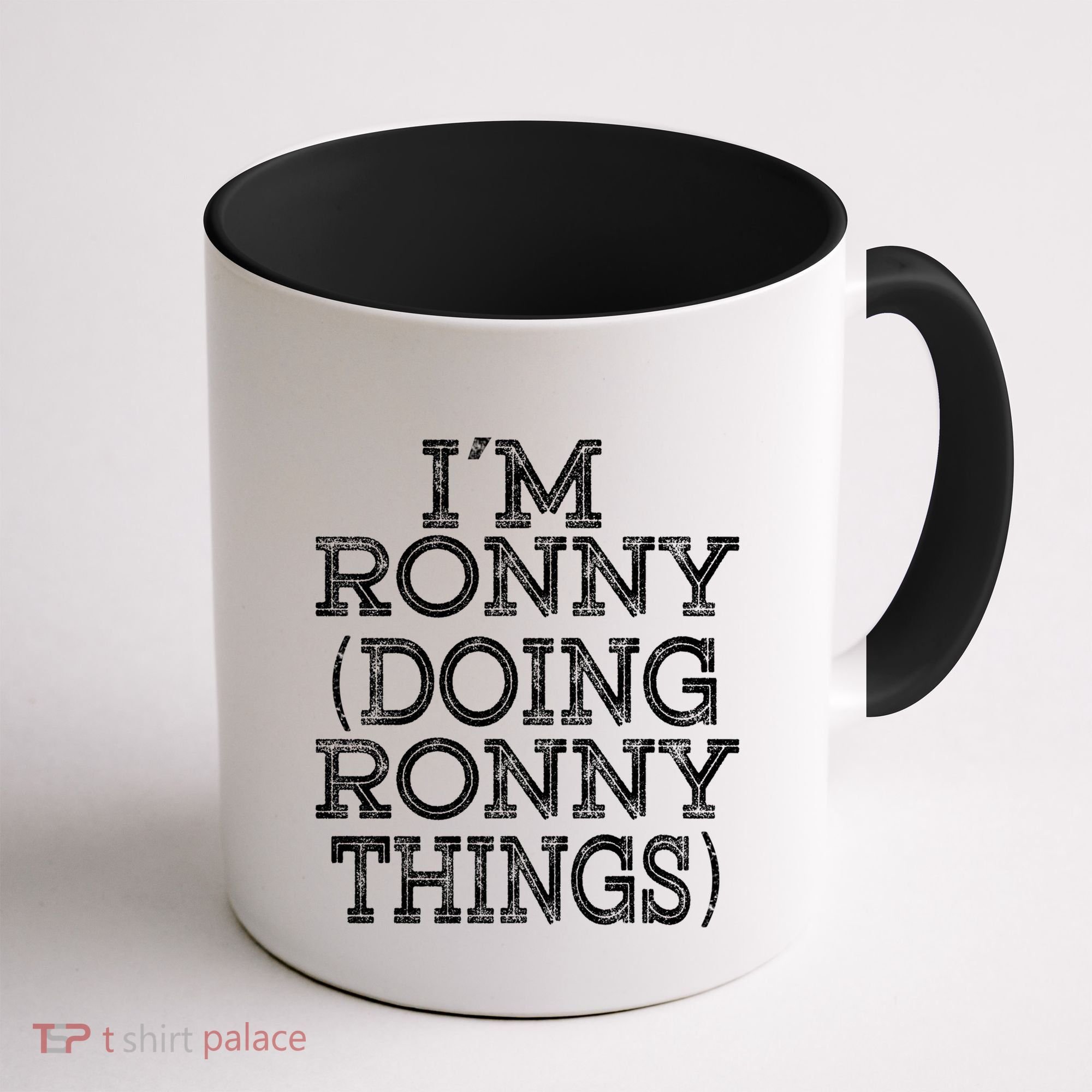 I'm Ronny Doing Ronny Things Family Reunion First Name Gift Coffee Mug