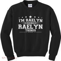 Im Raelyn Doing Raelyn Things Kids Sweatshirt thumb 0