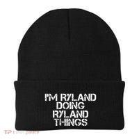 I'M RYLAND DOING RYLAND THINGS Name Funny Birthday Gift Idea Beanie thumb 0