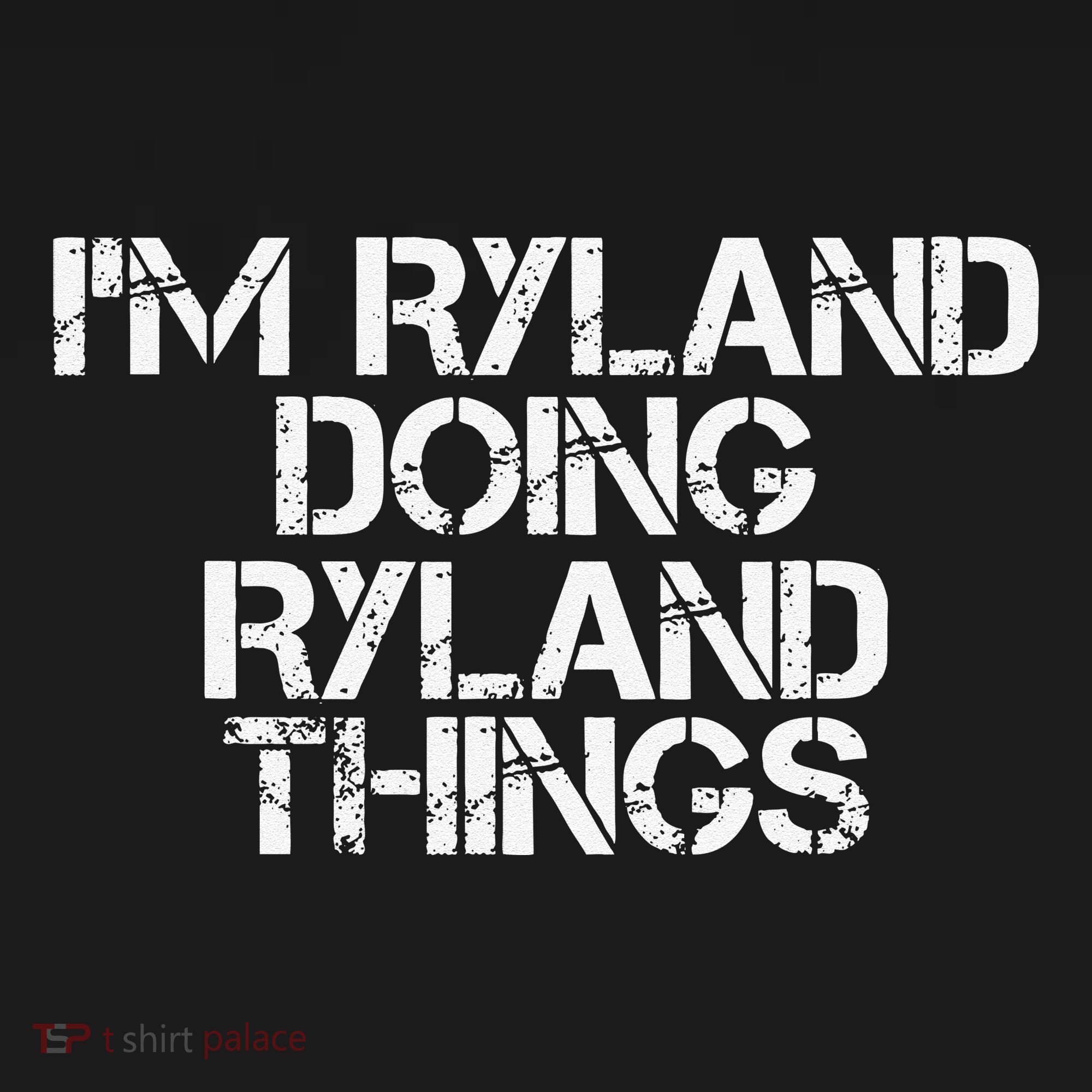I'M RYLAND DOING RYLAND THINGS Name Funny Birthday Gift Idea Women's Hoodie