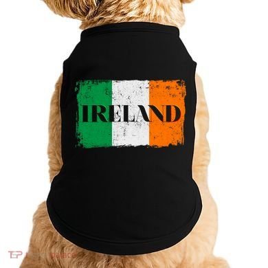 Ireland Grunge Flag Doggie Tank