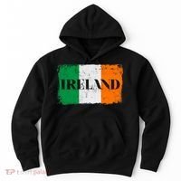 Ireland Grunge Flag Hoodie thumb 0
