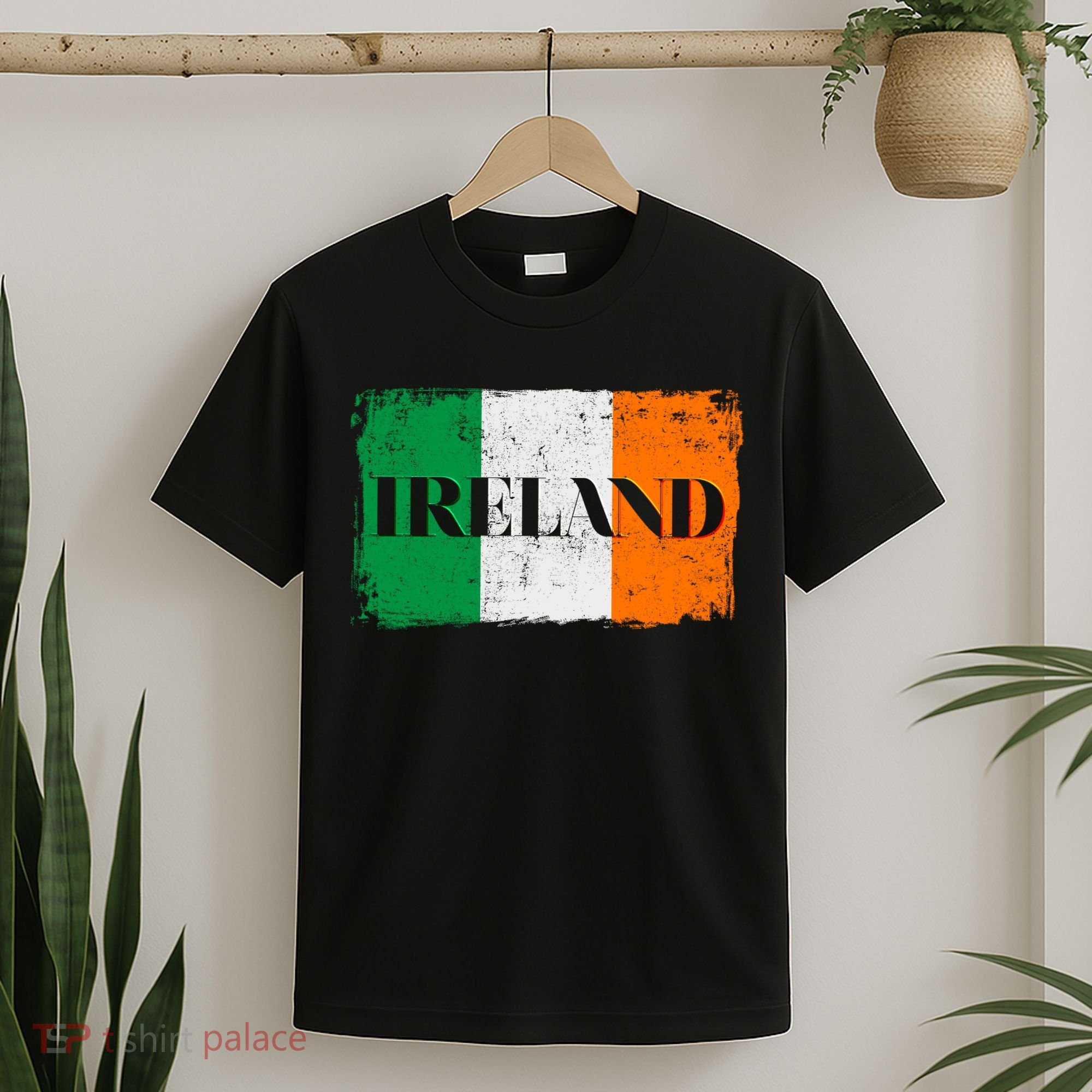 Ireland Grunge Flag T-Shirt