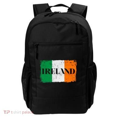 Ireland Grunge Flag Backpack