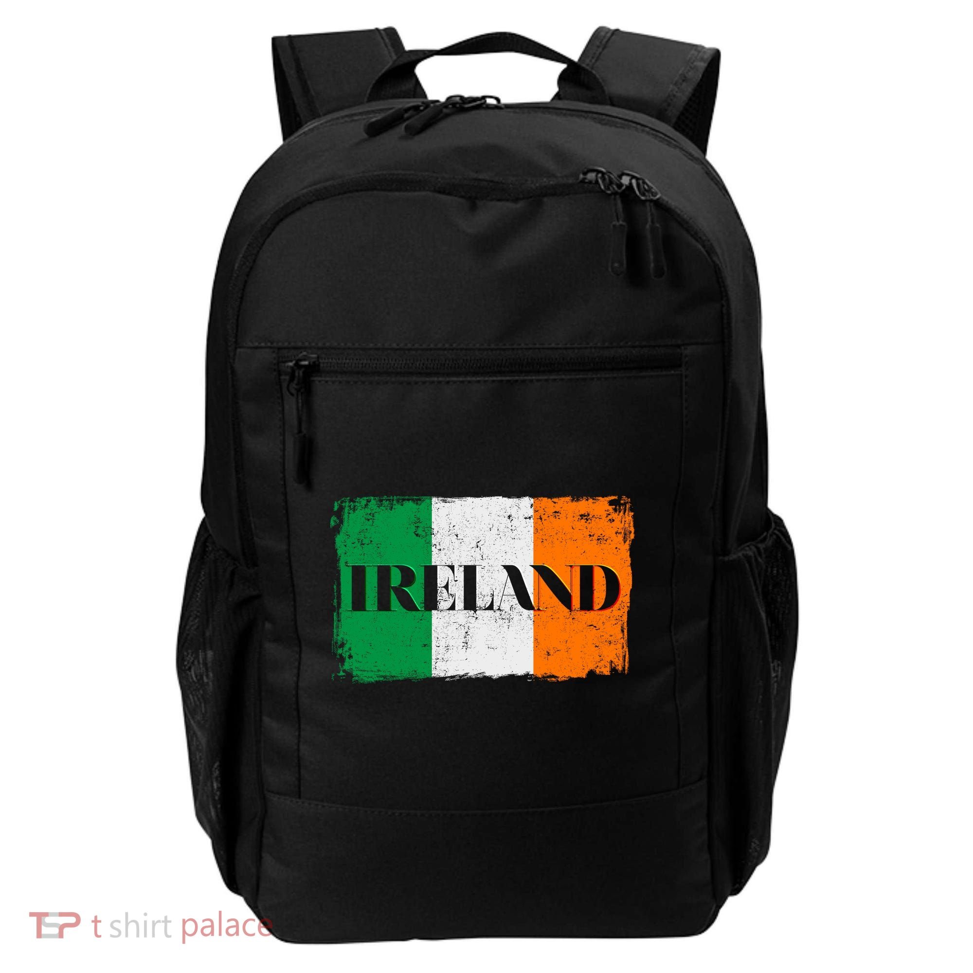 Ireland Grunge Flag Backpack