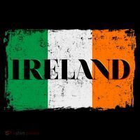 Ireland Grunge Flag Backpack thumb 2
