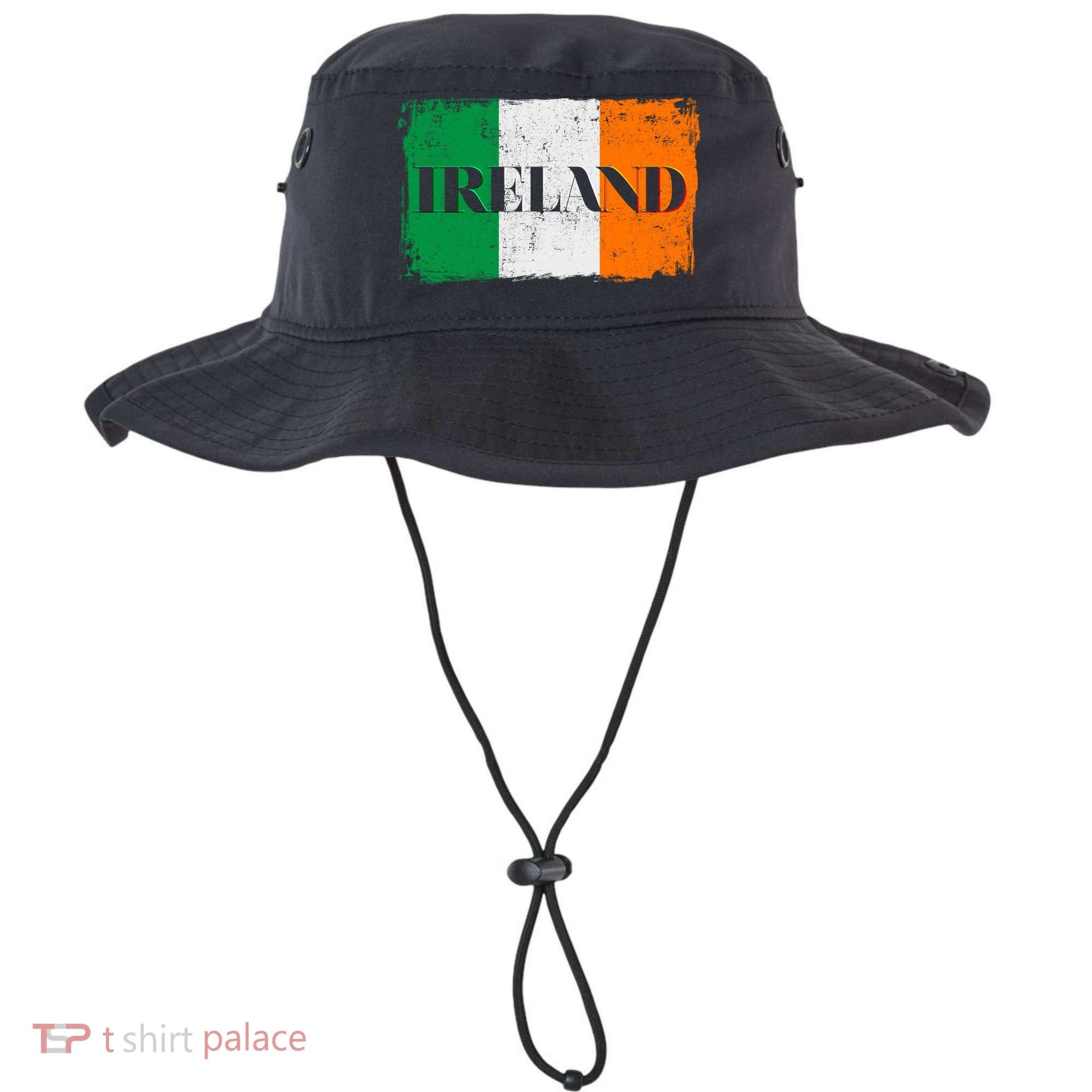 Ireland Grunge Flag Bucket Hat