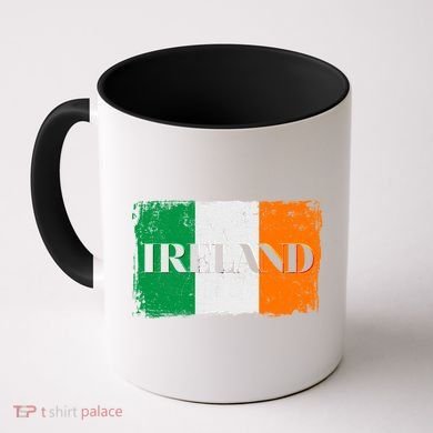 Ireland Grunge Flag Coffee Mug