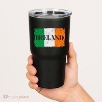 Ireland Grunge Flag Tumbler thumb 2