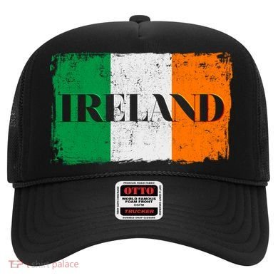 Ireland Grunge Flag Hat