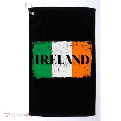 Ireland Grunge Flag Golf Towel