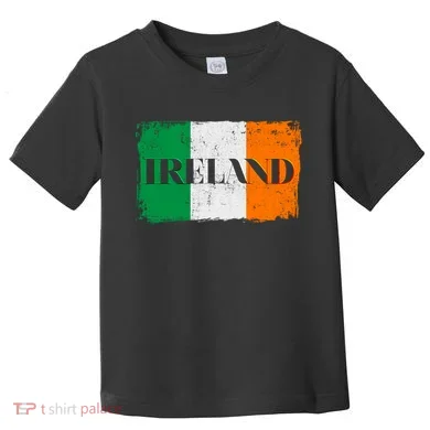 Ireland Grunge Flag Toddler T-Shirt