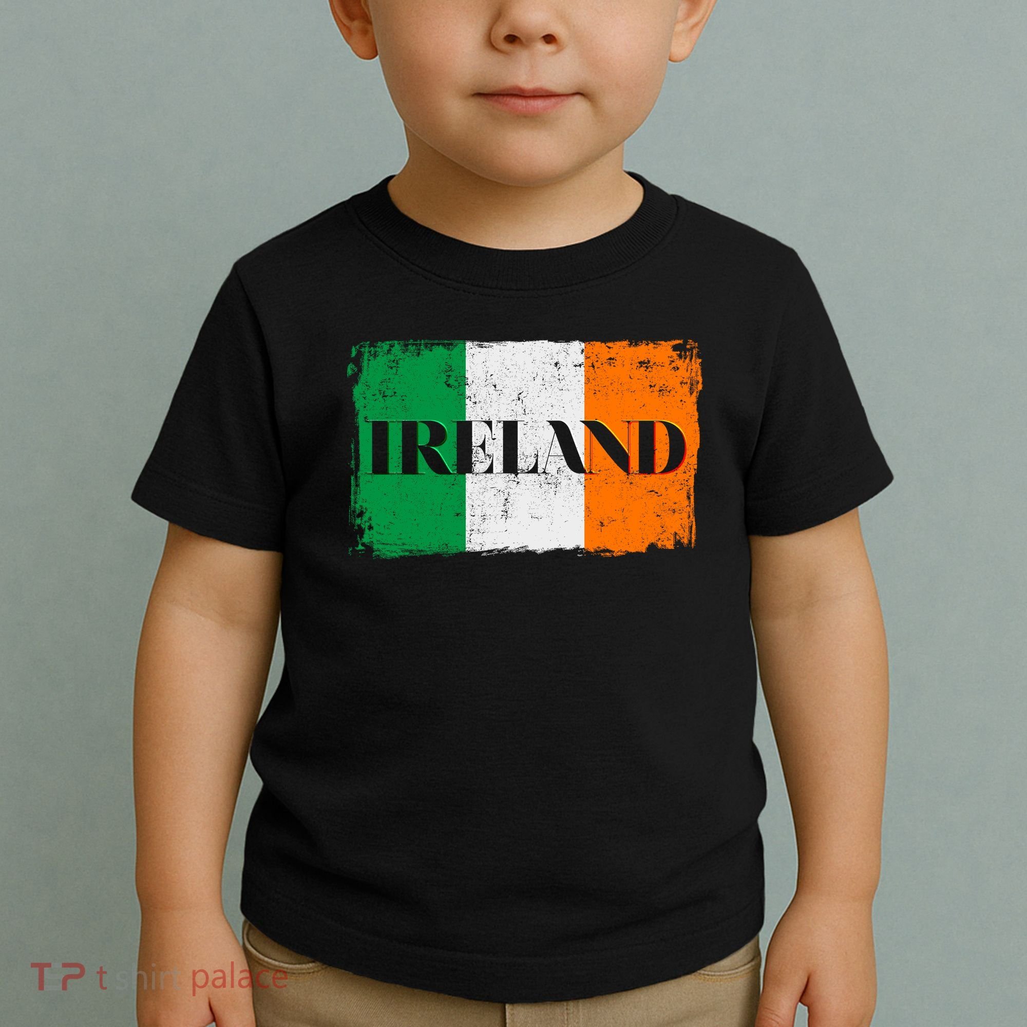 Ireland Grunge Flag Toddler T-Shirt