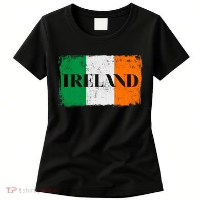Ireland Grunge Flag Women's T-Shirt