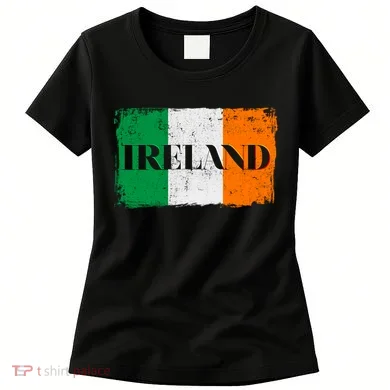 Ireland Grunge Flag Women's T-Shirt