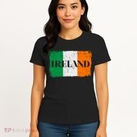 Ireland Grunge Flag Women's T-Shirt thumb 4