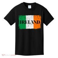 Ireland Grunge Flag Kids T-Shirt thumb 0