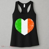Ireland heart retro flag - St Patricks Day Women's Tank Top thumb 3