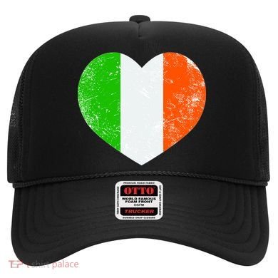 Ireland heart retro flag - St Patricks Day Hat