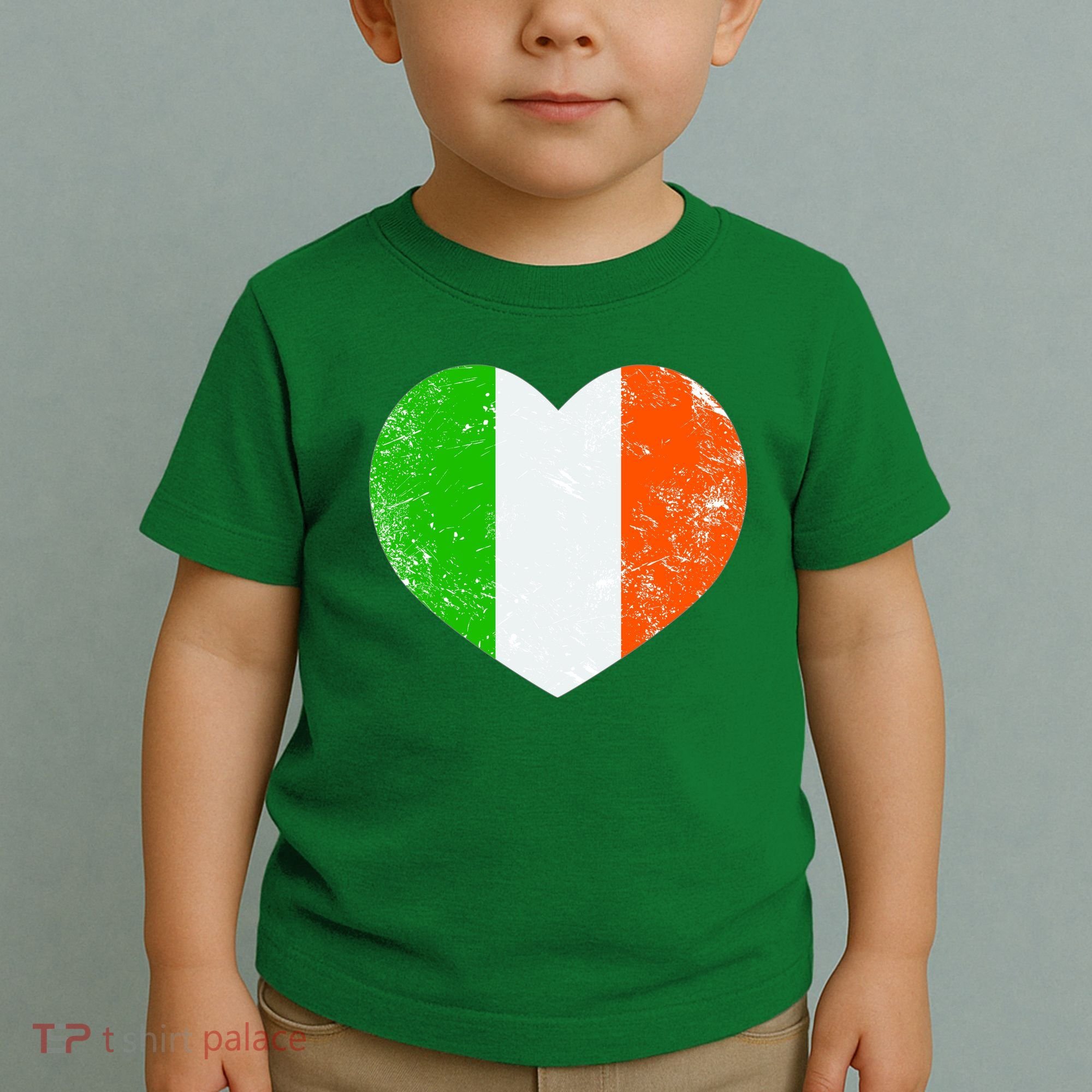 Ireland heart retro flag - St Patricks Day Toddler T-Shirt