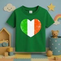 Ireland heart retro flag - St Patricks Day Toddler T-Shirt thumb 3