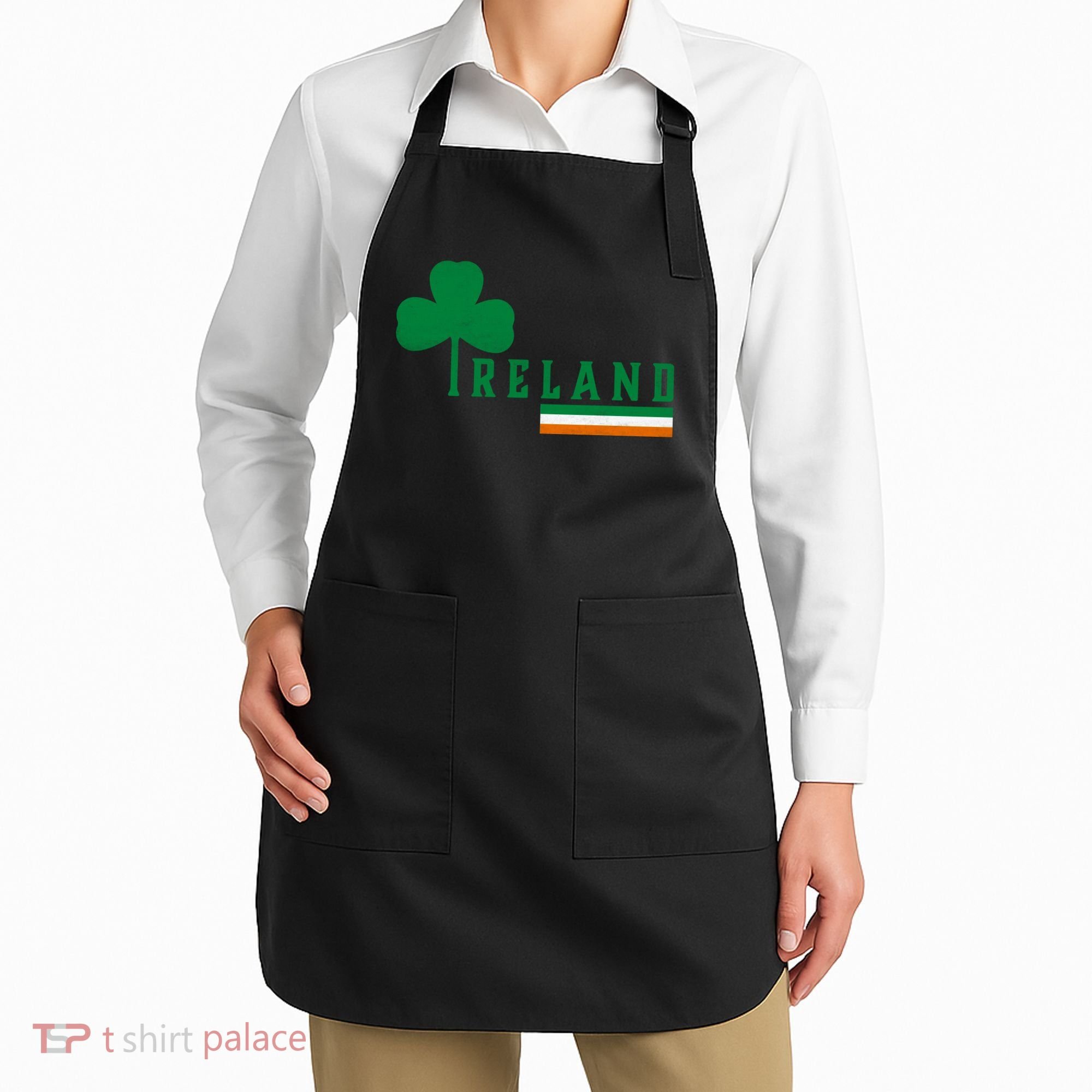 Ireland Irish Clover Apron
