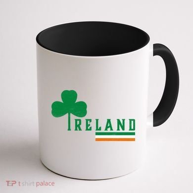 Ireland Irish Clover Coffee Mug back