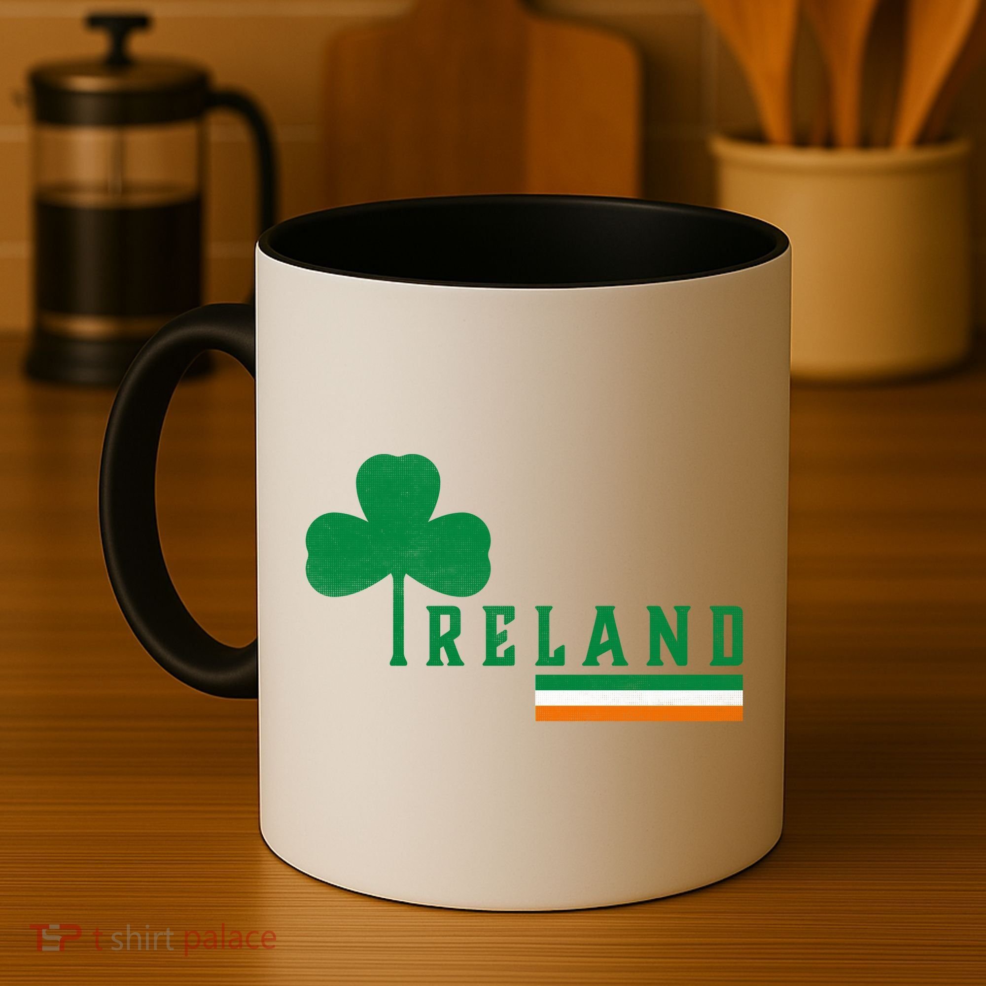 Ireland Irish Clover Coffee Mug