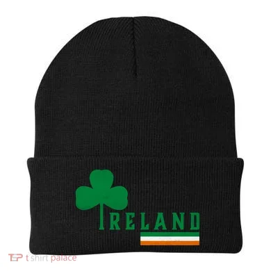 Ireland Irish Clover Beanie