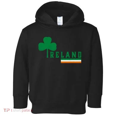 Ireland Irish Clover Toddler Hoodie