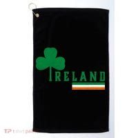Ireland Irish Clover Golf Towel thumb 0